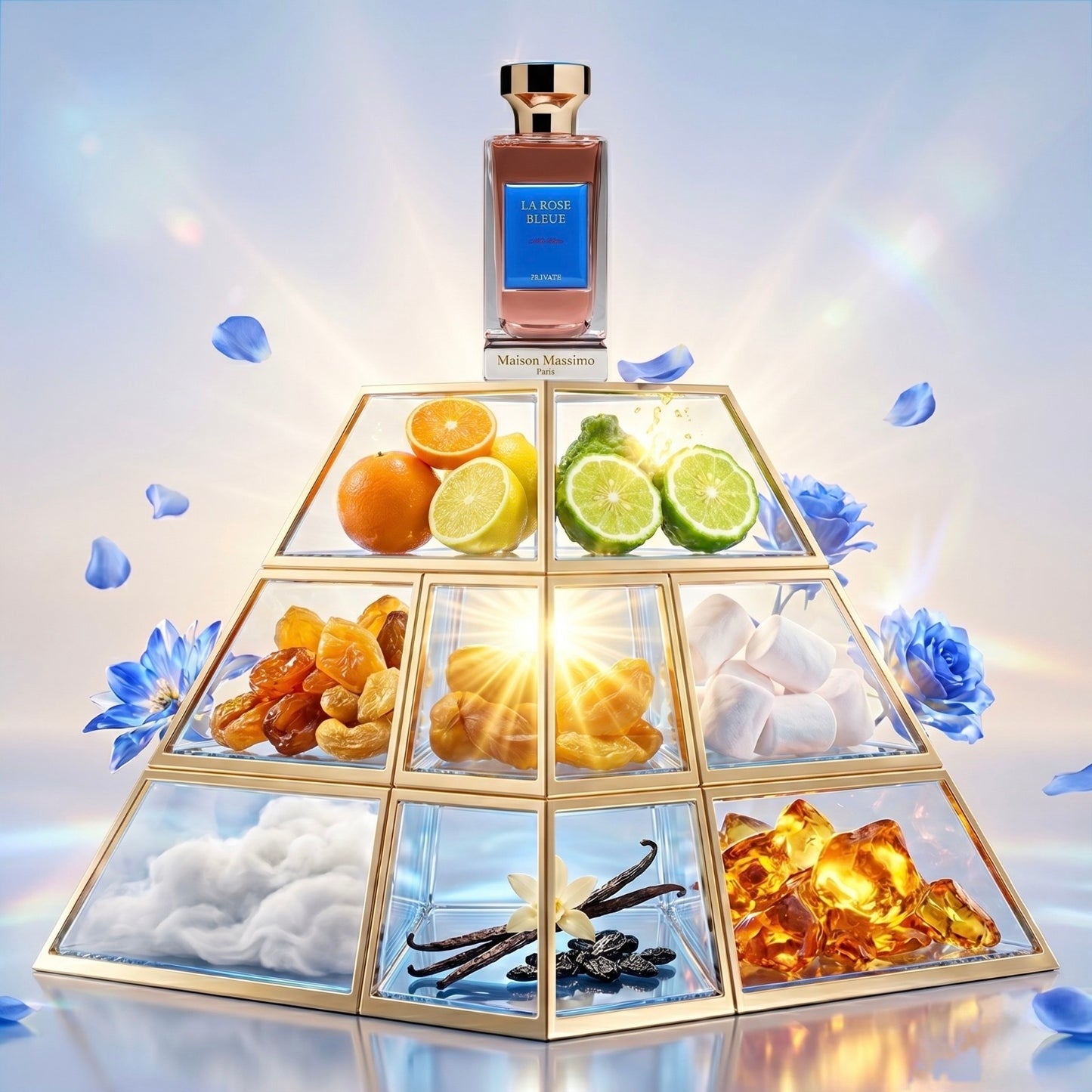 Maison Massimo - La rose bleue