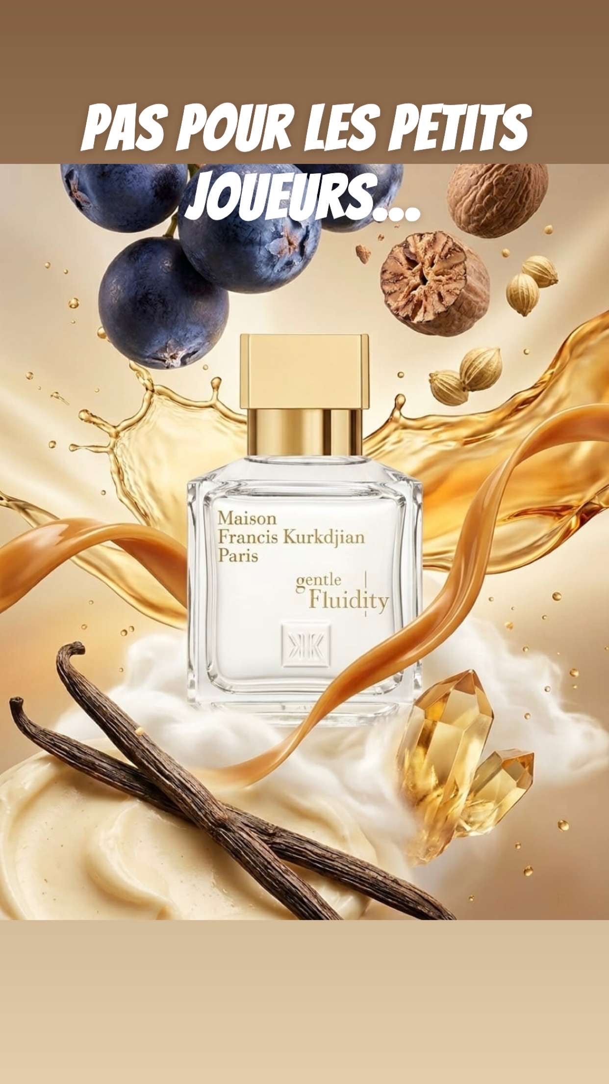 Gentle fluidity gold